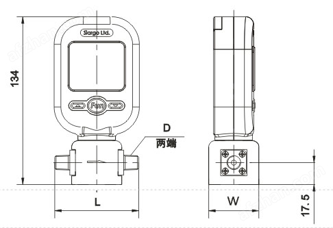 MF5700质量流量计气体(图1)